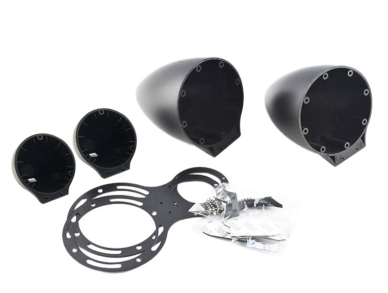 Tweeter Pods for Midrange & Tweeter Plastic 2-Way Speaker Bracket Mount Housing