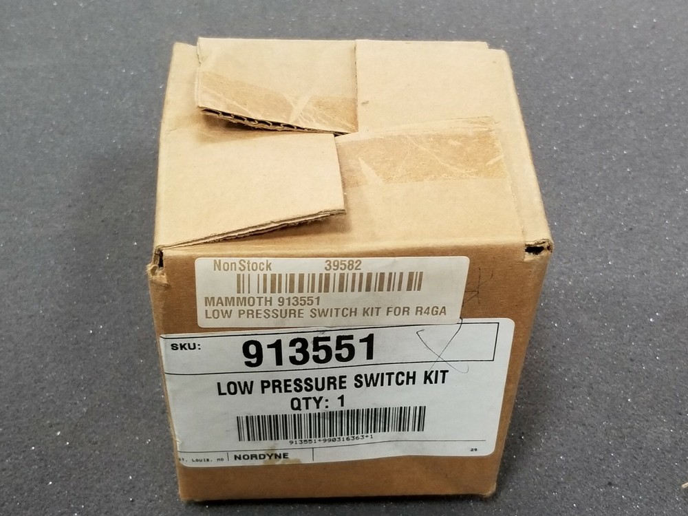 Nordyne Low Pressure Switch Kit 913551
