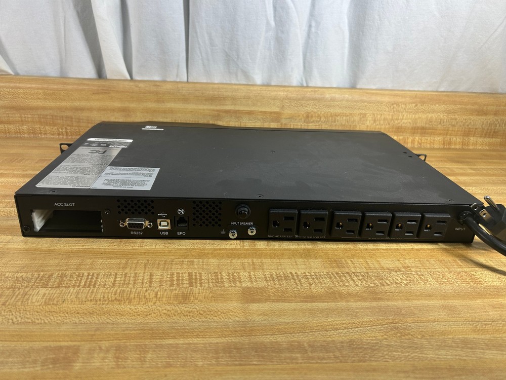 TRIPP LITE SMART500RT1U W/ Batteries