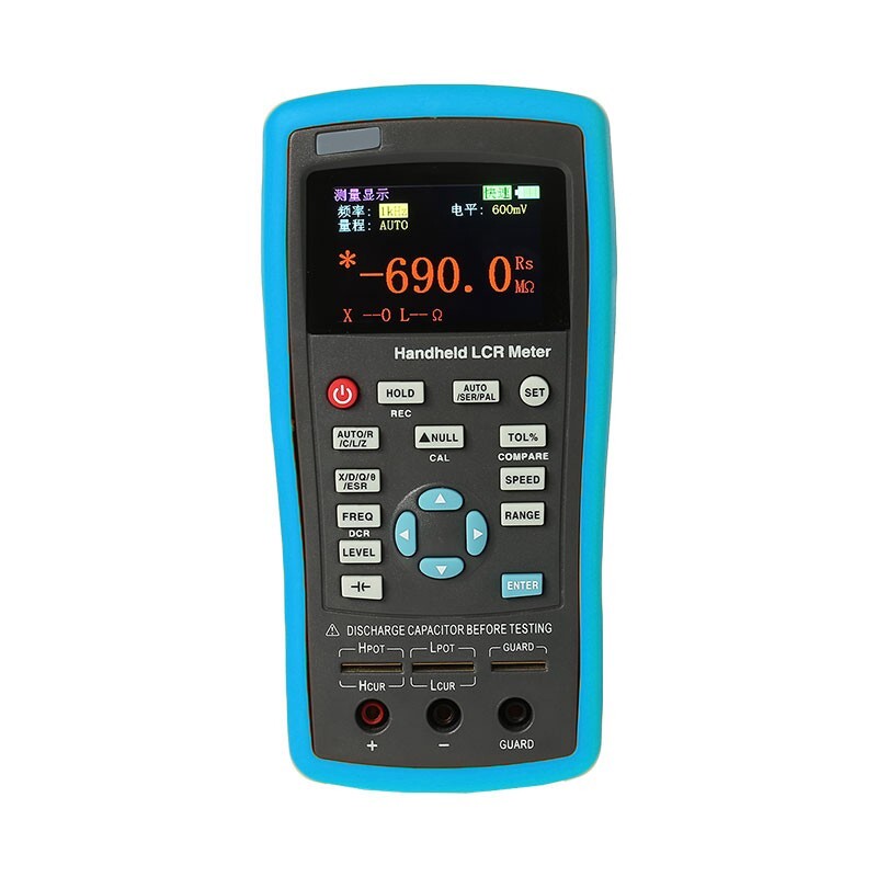 ET432 Handheld LCR Meter Capacitance Inductance Meter 100KHz Accuracy 0.2%