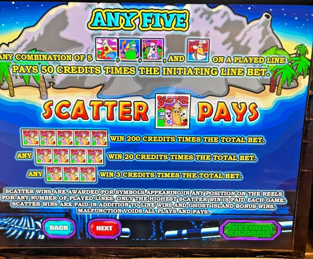 IGT I-game GHOST ISLAND Software