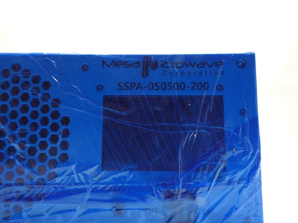 Mesa Microwave SSPA-050500-200 | 200W Solid-State RF Power Amplifier | NOB NEW!