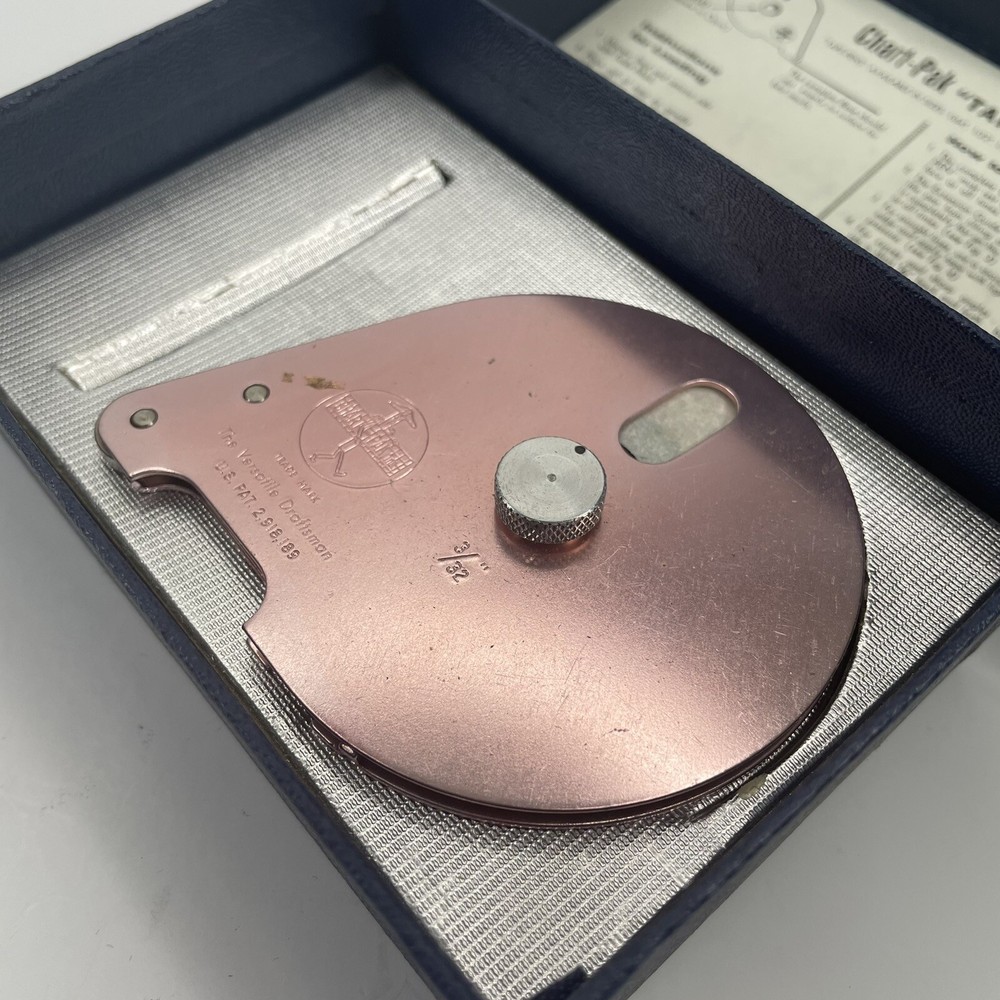 3 Chart Pak Tape Pens 1/16th" Boxed