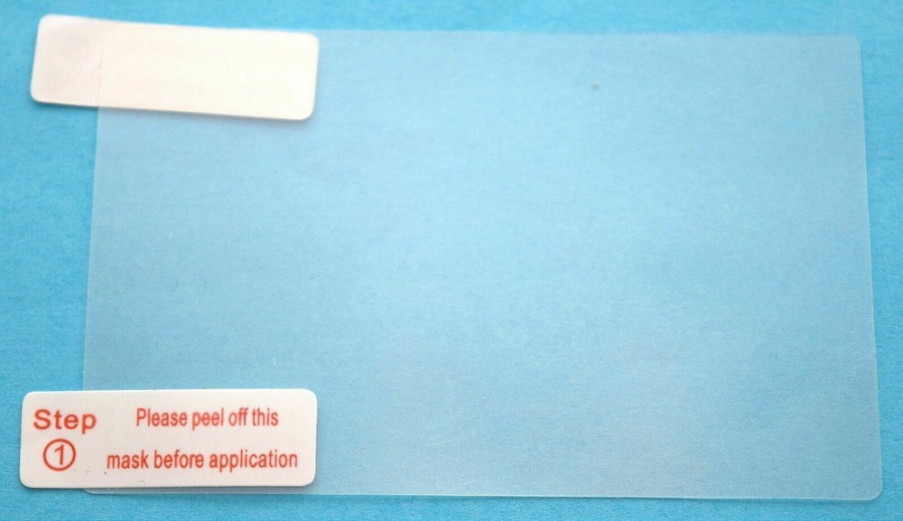 NEW 3-PACK Clear Universal Surface Screen Protector 4x3" Phone GPS Camera Watch