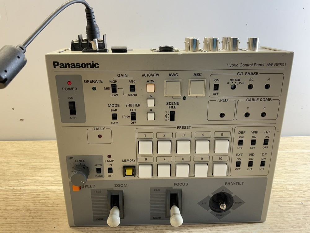Panasonic AW-RP501 Hybrid Control Panel Camera Controller/FRA23