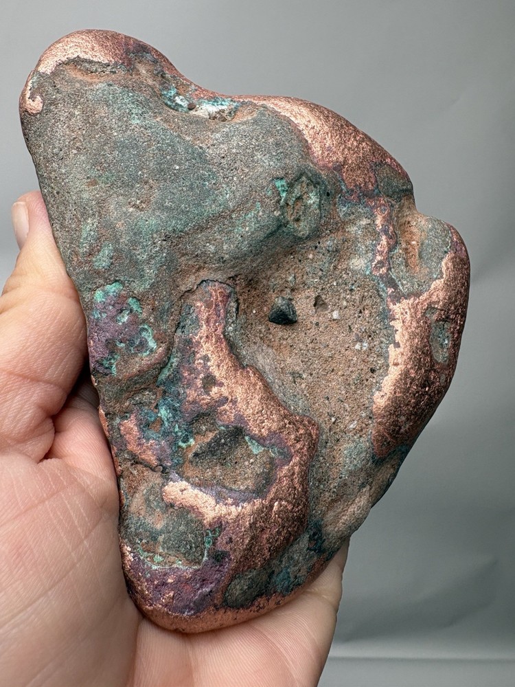 Pure Native Float Copper Mineral Display Specimen Upper Michigan