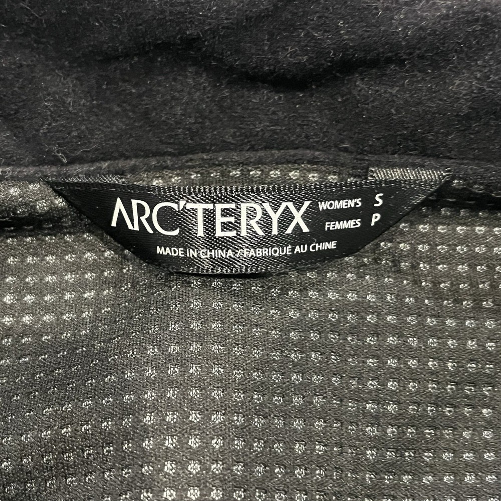 Arc'teryx Jacket Womens Size Small Green Trino Softshell Full Zip Wind-stopper