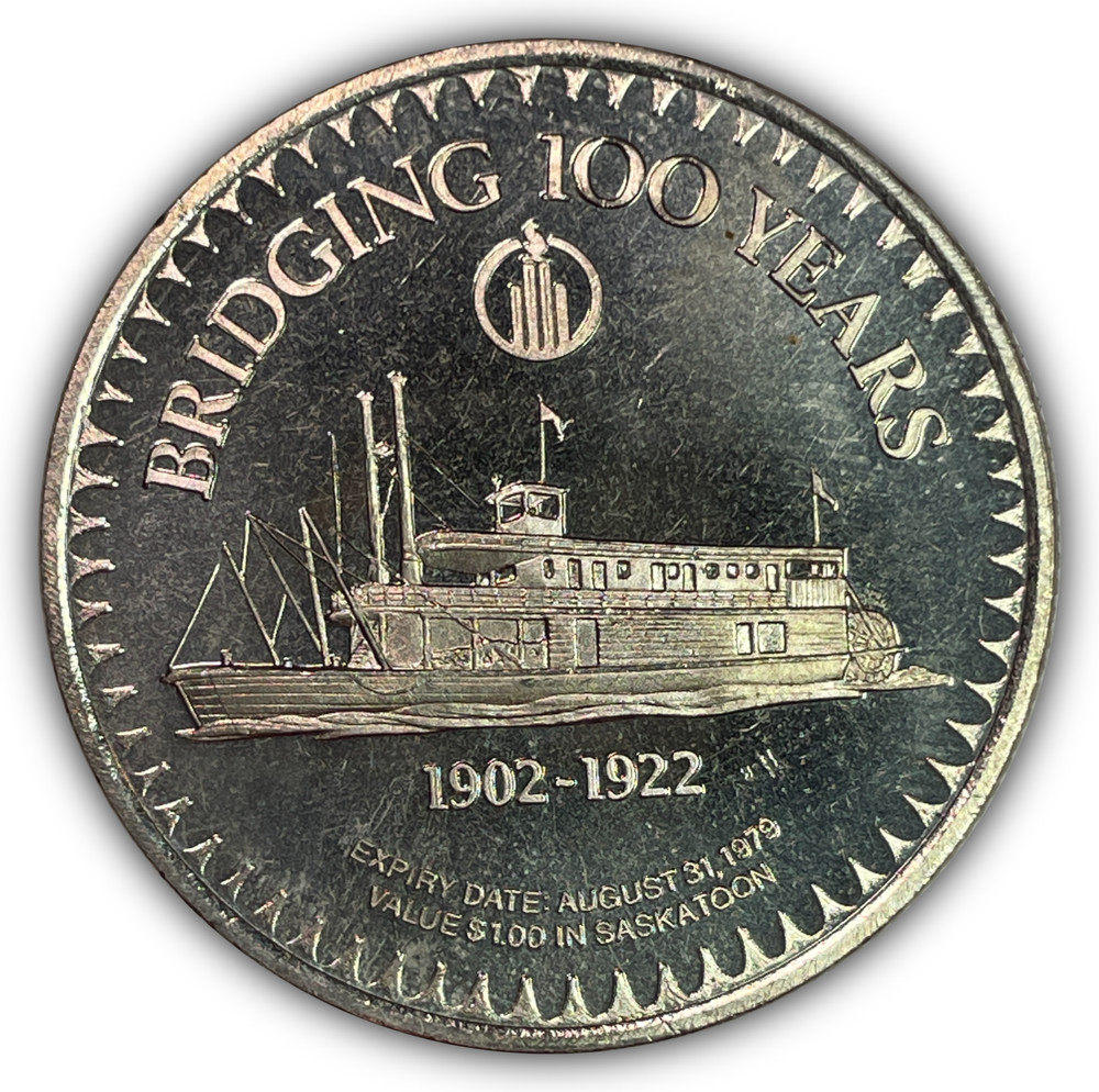 1882-1982 Saskatoon Centennial Dollar Canada Prooflike PL Coin #27718