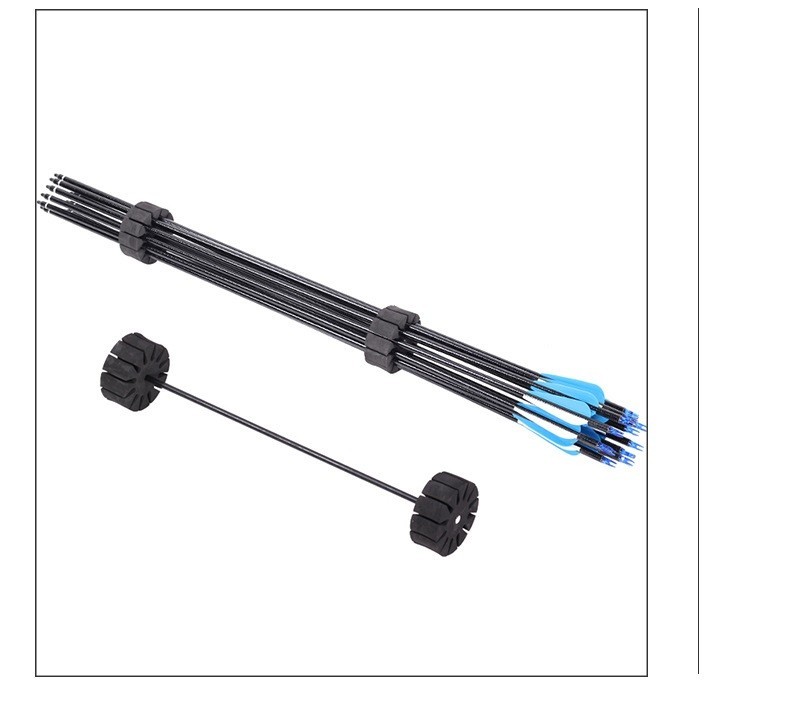 Protective Sponge Head Split Arrow Rack Ensures Arrow Feathers' Safety