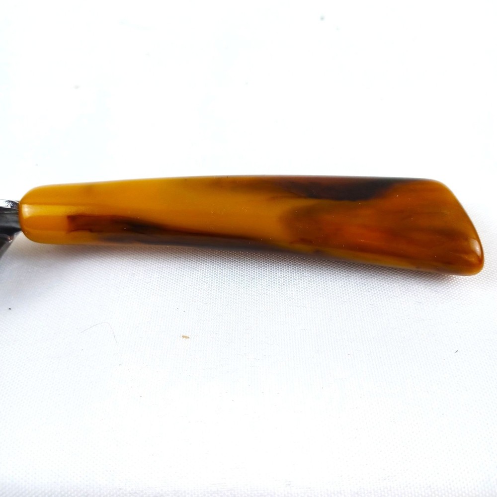 Vintage Bakelite Handle Knife Sharpener Butterscotch Bottle Opener Kitchen