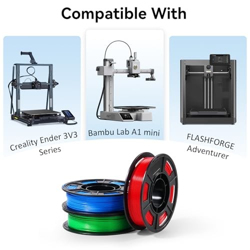 3D Printer Filament 250g 53mm Spool - 1.75mm High Precision Regular PLA