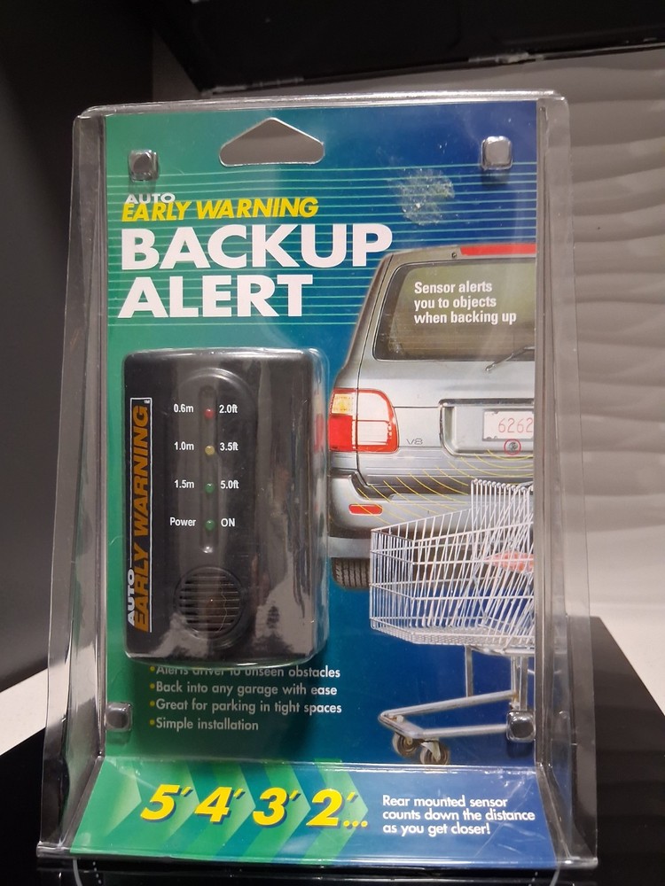 Auto Early Warning Driver Backup Alert Rear Mount Sensor Distance Display NEW