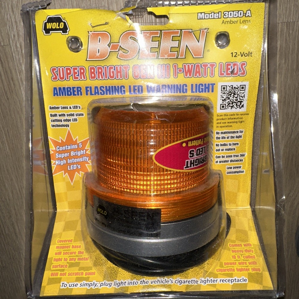 Wolo B-SEEN LED Beacon, Model# 3050-A