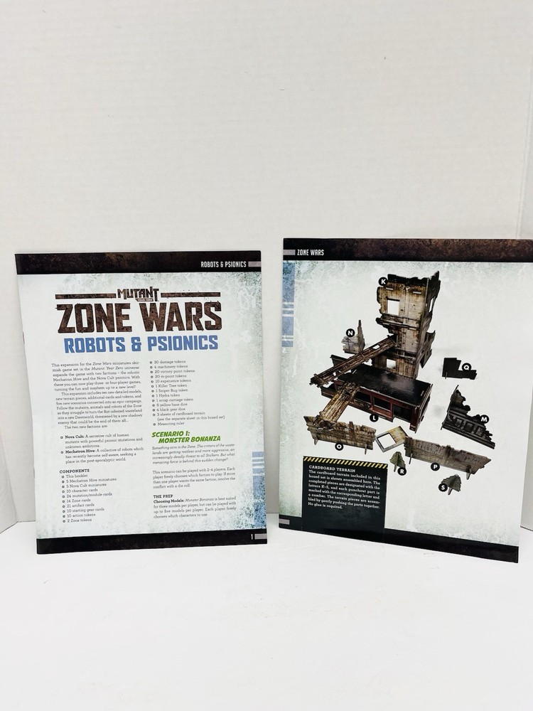 Mutant Year Zero: Zone Wars Robots And Psionics - secondhand