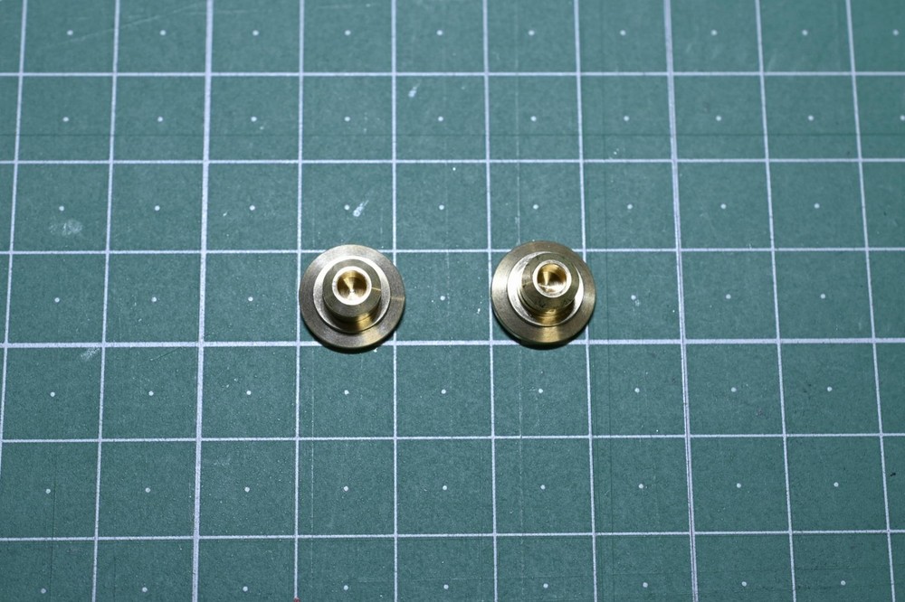 Two Leica M3 M2 M1 synchro cover set flash socket Brass made