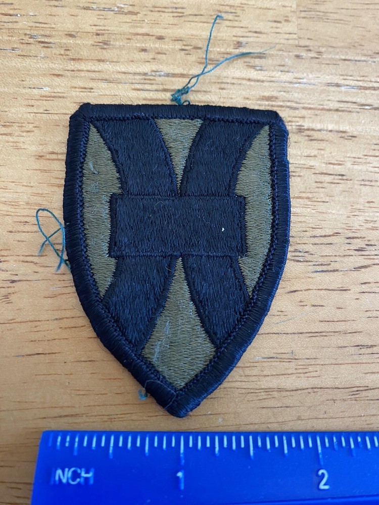 US Army 21st Sustainment Command Subdued Patch INV5678
