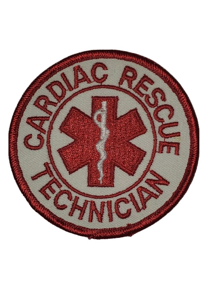 Cardiac Rescue Technician Patch