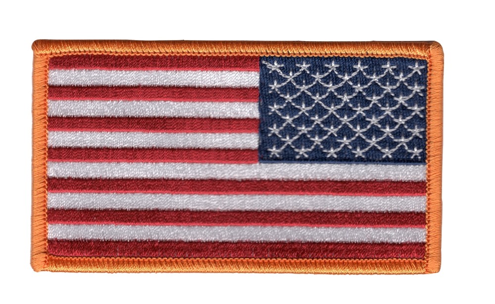 Mil-Spec United States Reverse Flag Hook Backing 2.25 x 4.00 Patch