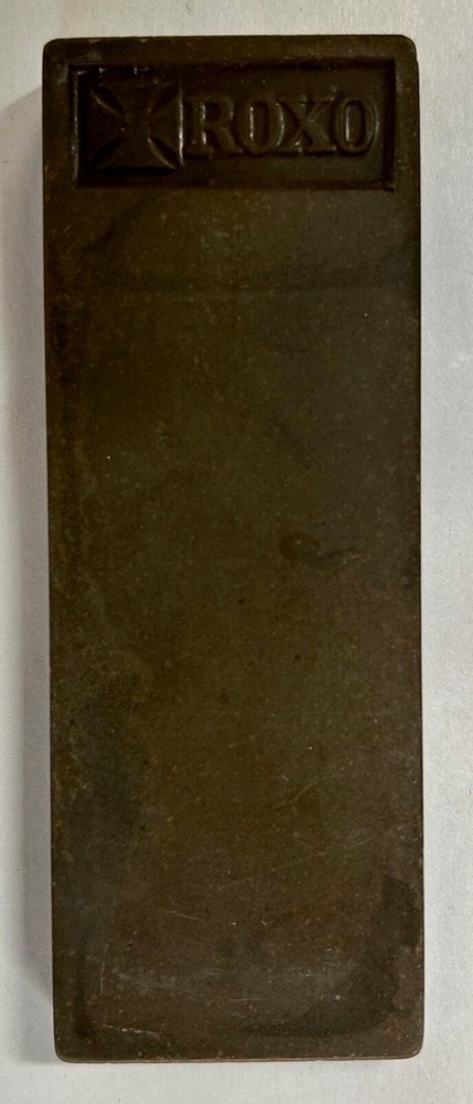Vintage ROXO Chisel Razor Hone Sharpener Sharpening Stone (A7)