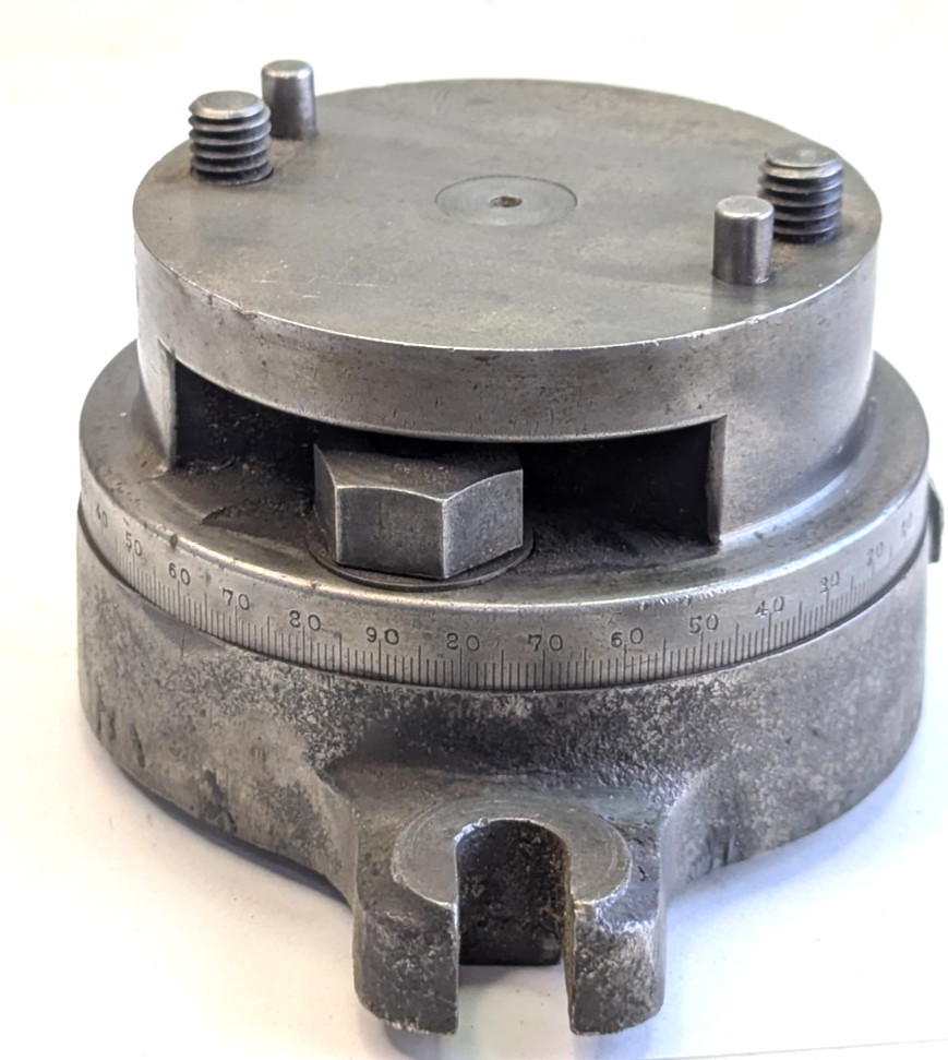 Milling Machine Swivel Base Part / repaired