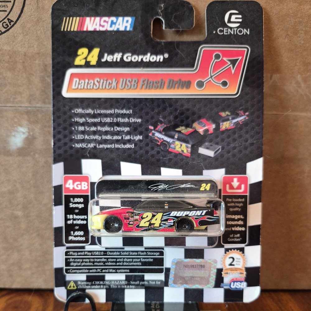 DataStick Flash Drive USB 24 Jeff Gordon Edition NASCAR2008