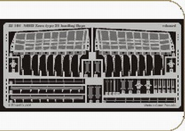 Eduard 1/32 A6M2 Zero Type 21 Landing Flaps (Tamiya)32166