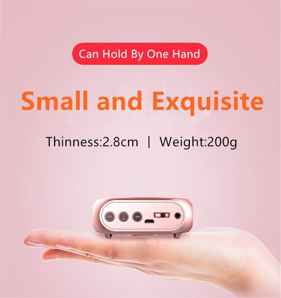 Portable Voice Amplifier with Wired Microphone Headset Rechargeable PA System...