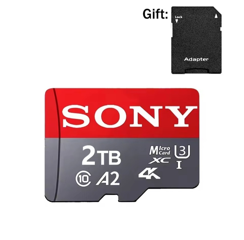 Sony 2TB Micro Sd Card Great Performance High Speed Memory *FREE ADAPTER*