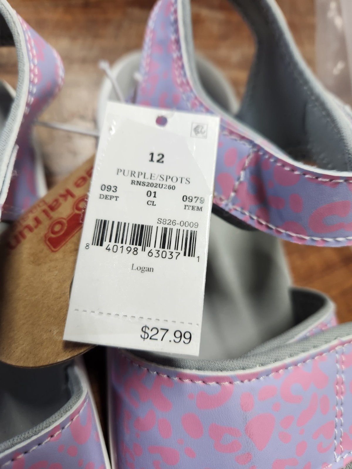 See Kai Run Basics, Girls Sandals, Purple Spots. SZ 11, 12, NWT, SHIPS FREE