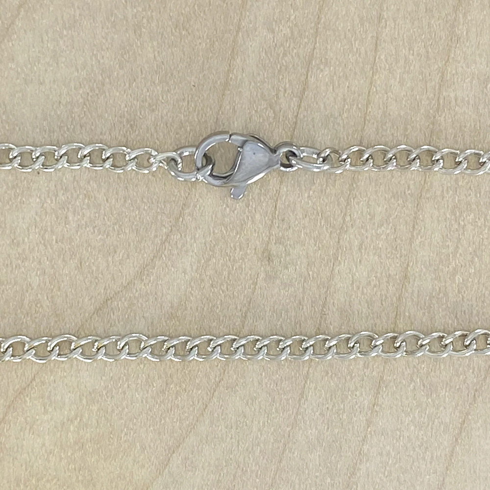 Petoskey Stone Turtle Pendant Necklace