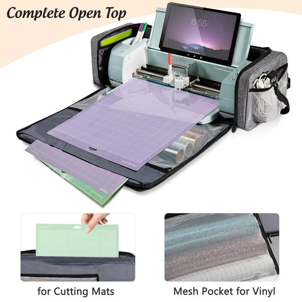 IMAGINING Carrying Case Bag Compatible with Cricut Maker, Maker 3, Explore Ai...