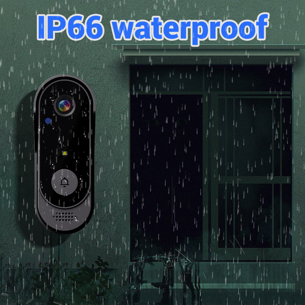 1080P 2.4G Wireless Smart Visual Intercom Video Doorbell Camera with IPS Screen