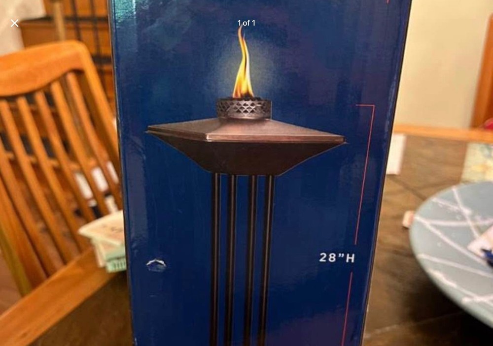 Tiki torches