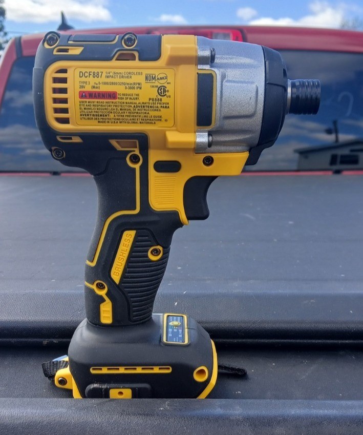 Brushless Impact Driver 20V 1/4” Hex High Torque (Tool Only) FAST SHIP”