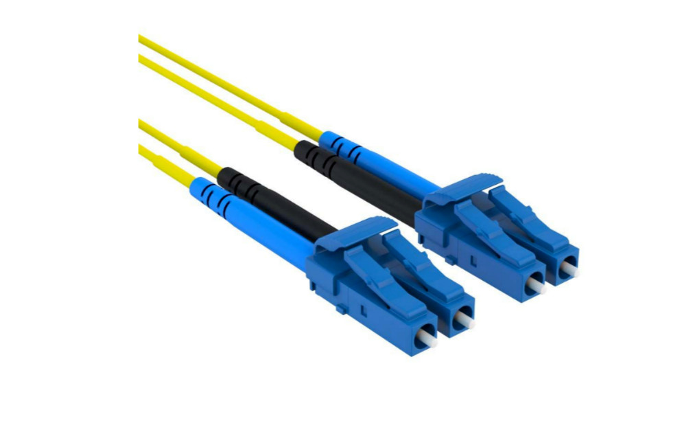 7m LC/LC Duplex 9/125 Single Mode Fiber Patch Cable Yellow
