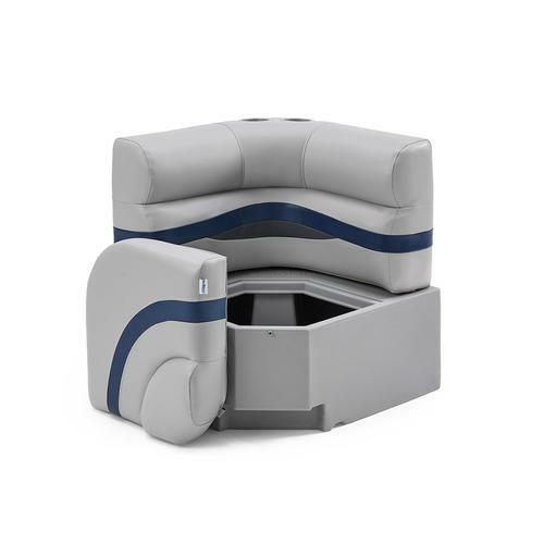 DeckMate 28" Corner Premium Pontoon Seats