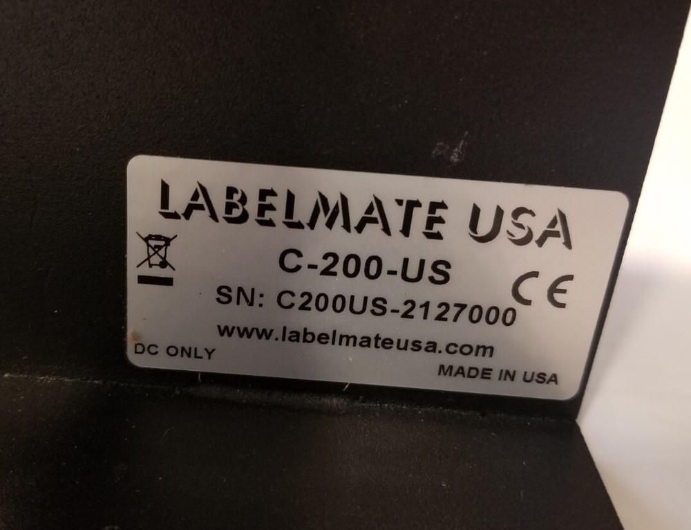 Labelmate USA Model: C200US