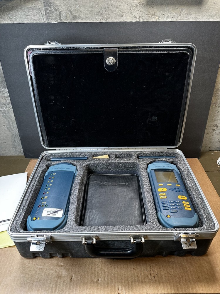 Wavetek LT8155 Cable Certifier Cat5 Cat5e w/ Adapters & Calibrator Used Works!!!
