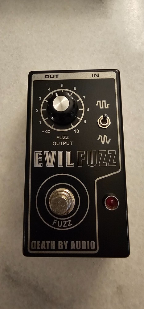 Death by Audio Evil Fuzz guitar pedal