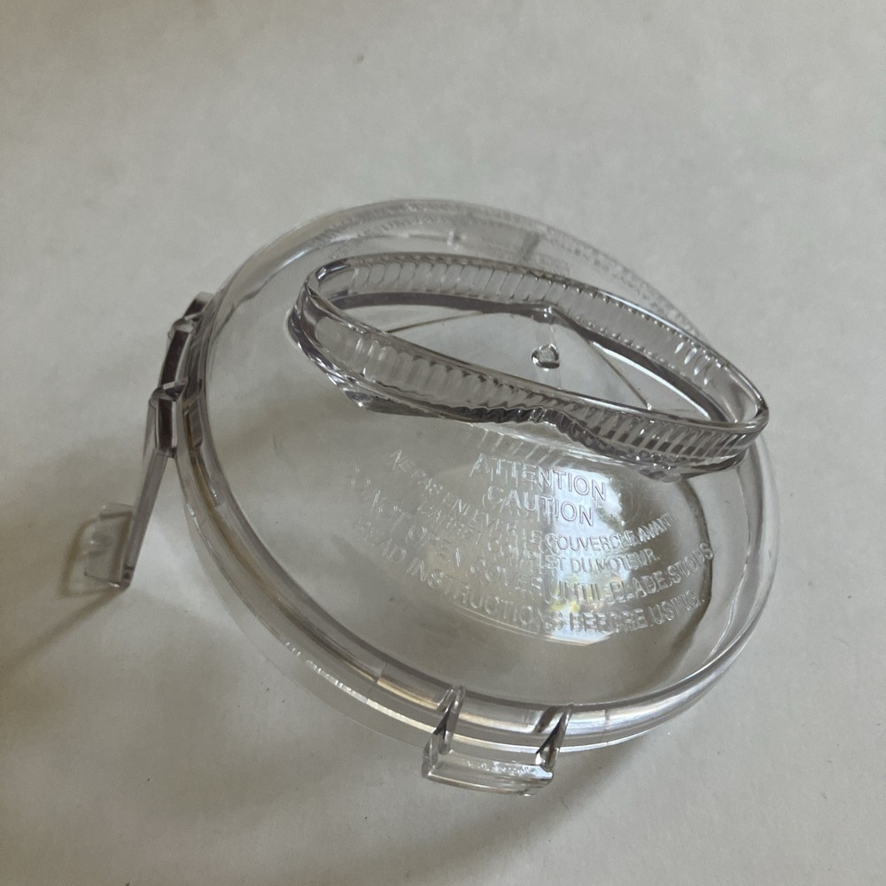 Cuisinart Mini Prep Plus Clear Replacement Cover Lid Only for DLC-4CHBWBC