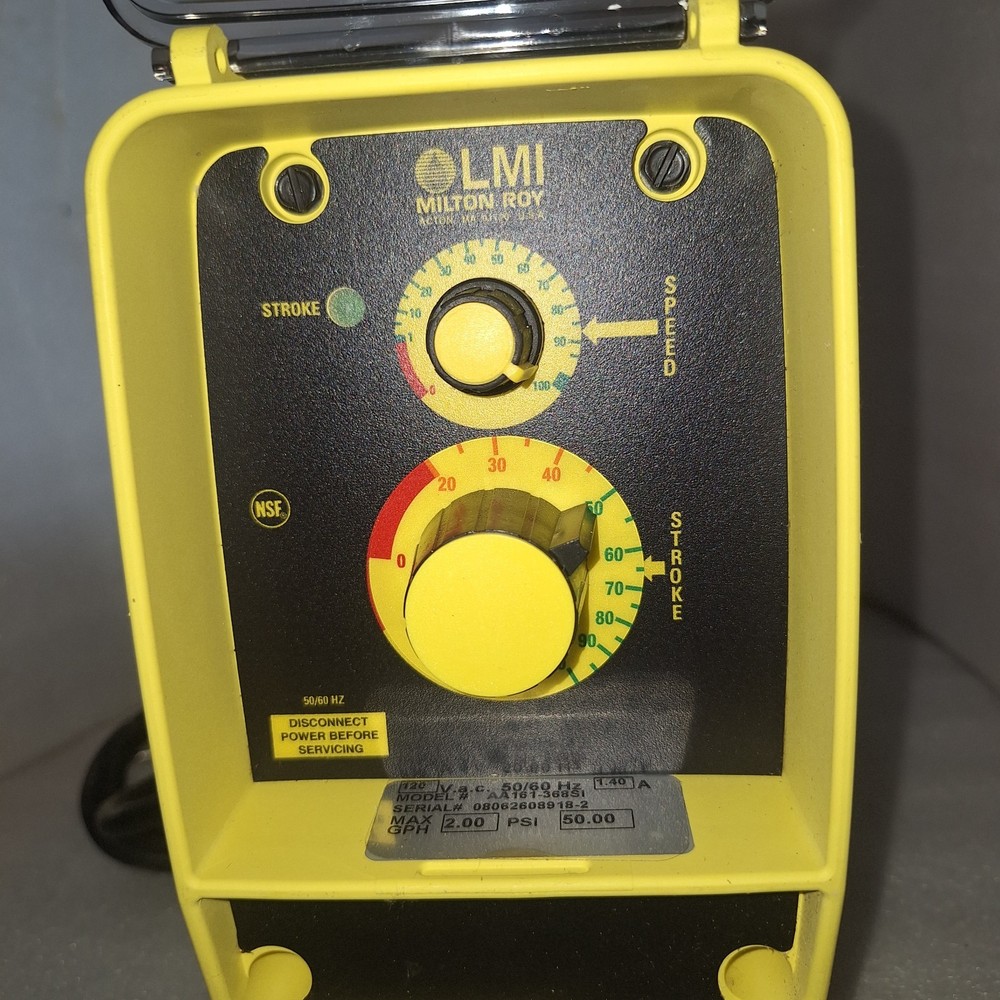 Electromagnetic Dosing Pump Zone Trol 2gpm 50psi