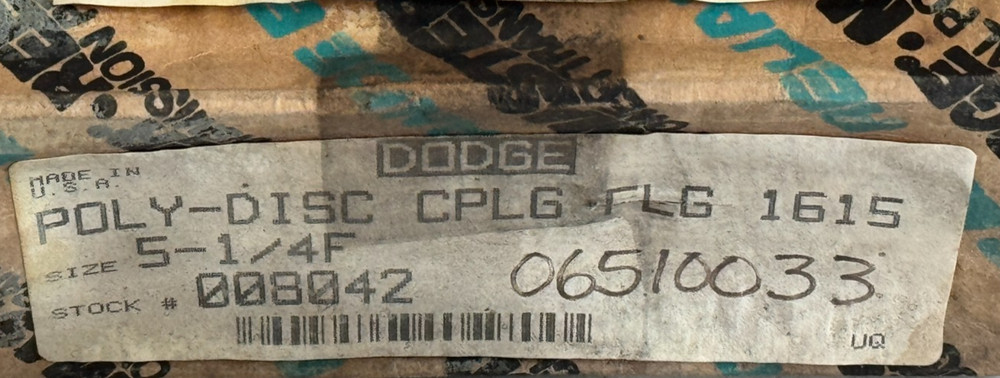 NEW IN BOX Dodge 008042 Poly Flange Disc Coupling