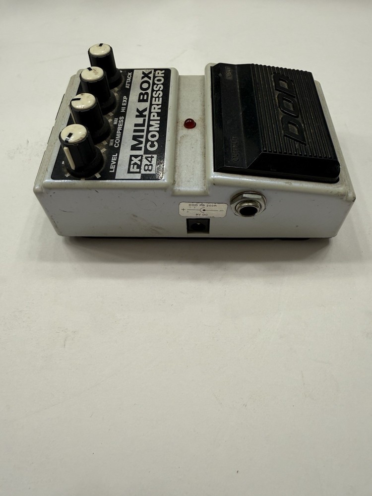 DOD Digitech FX84 Milk Box Compressor Sustainer Milkbox Guitar Effect Pedal