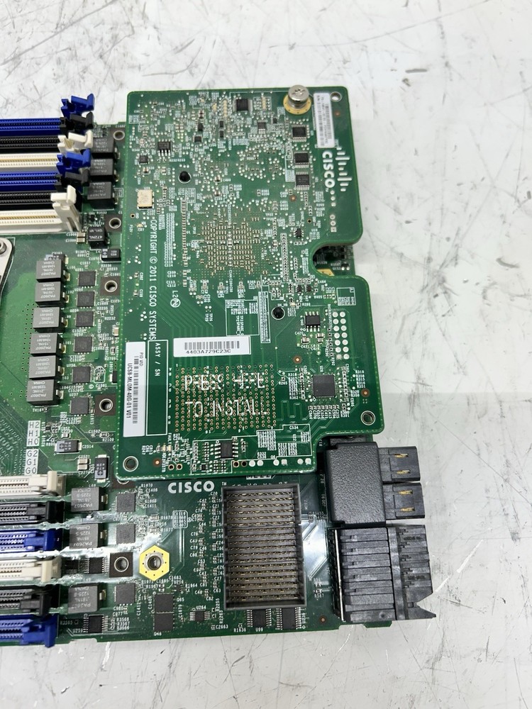 Cisco UCS B200 M3 Blade Server Motherboard 73-14689-04 A0+ NO CPU *PULLED*