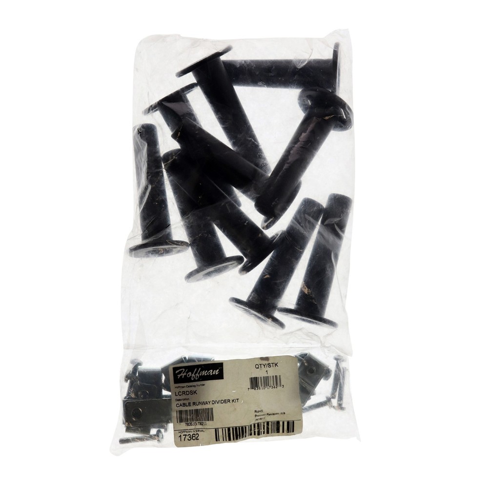 HOFFMAN LCRDSK CABLE RUNWAY SPOOL DIVIDER BRACKET / HARDWARE MOUNTING KIT