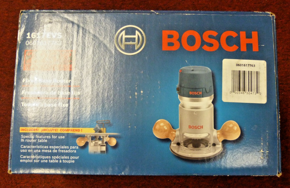 Bosch 1617EVS 2.25 HP Electronic Fixed-Base Router