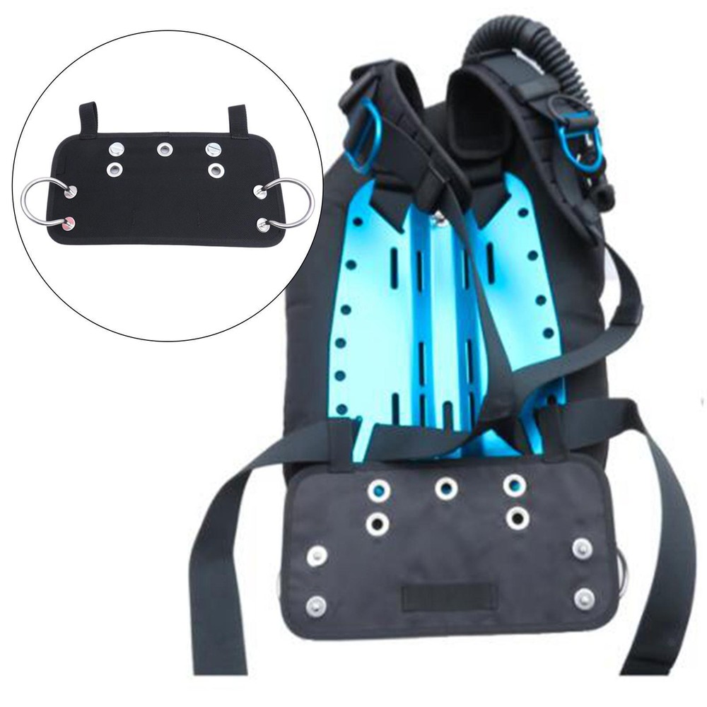 Scuba Diving Plate w/ 2 Screws for Side/Back mount