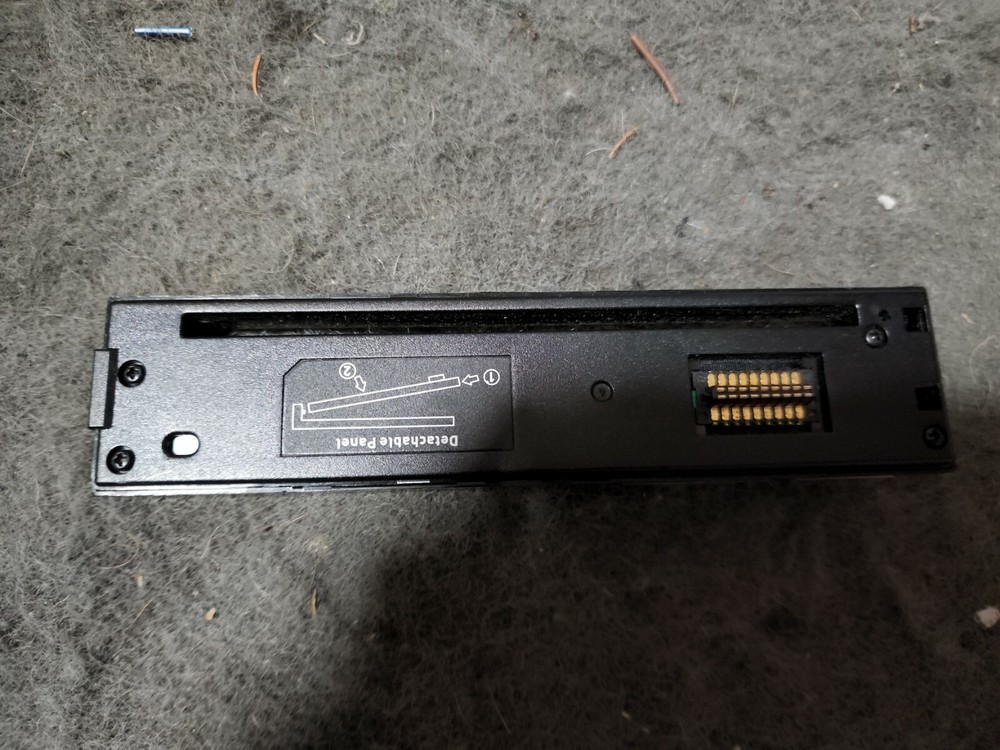 dual xdvd156bt faceplate ONLY TESTED