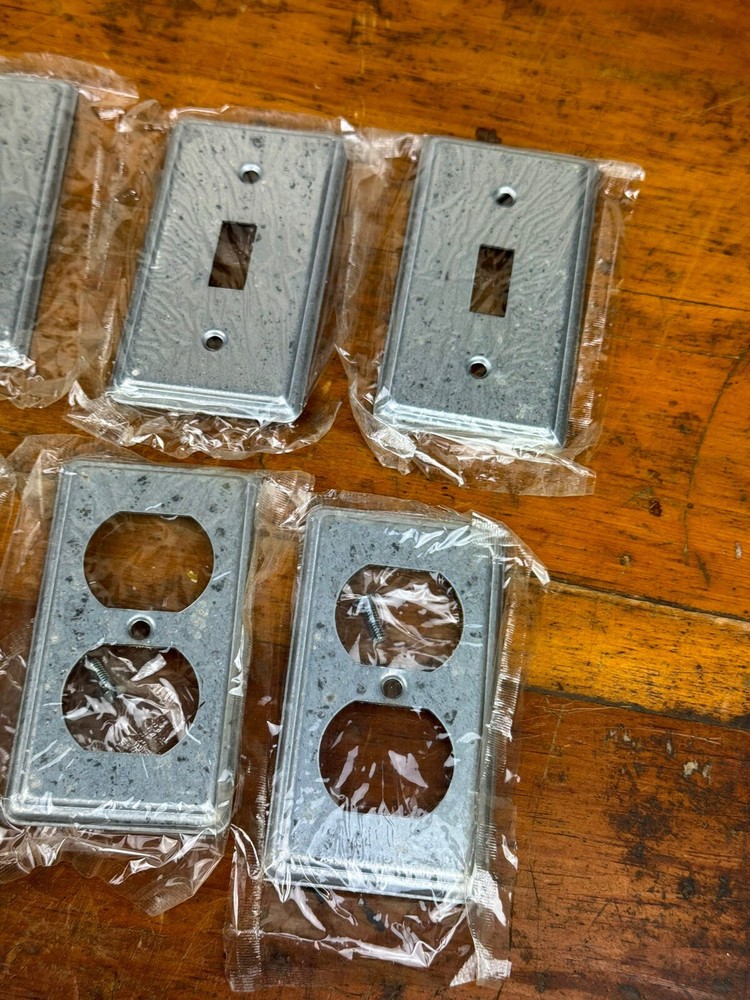 6 Vintage Light Switch Covers & 4 Outlet Covers, Original Unopened Package for 7