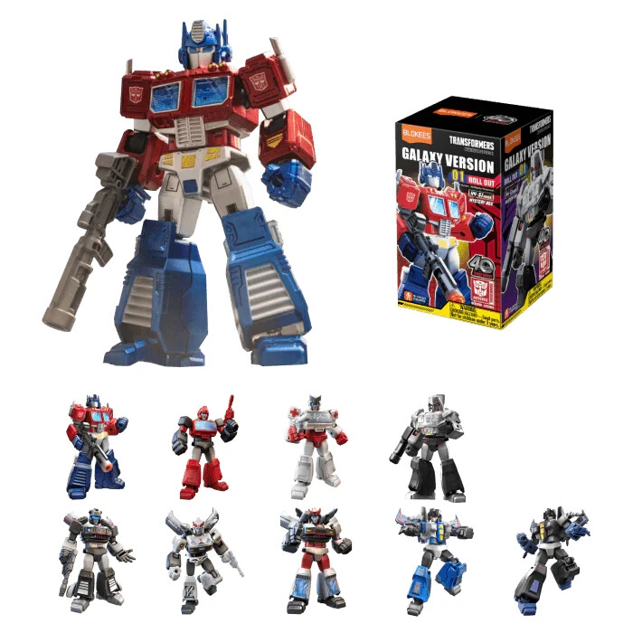 Blokees Transformers Galaxy Version 1 Roll Out Jazz Action Figure Model